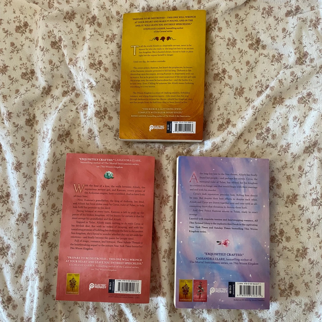 This woven kingdom series- Tahereh Mafi 💗 - 90