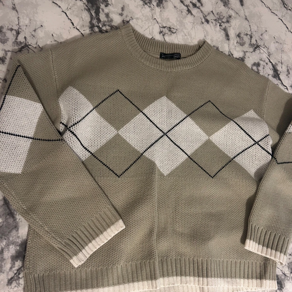 Stickat vintage tröja - 91