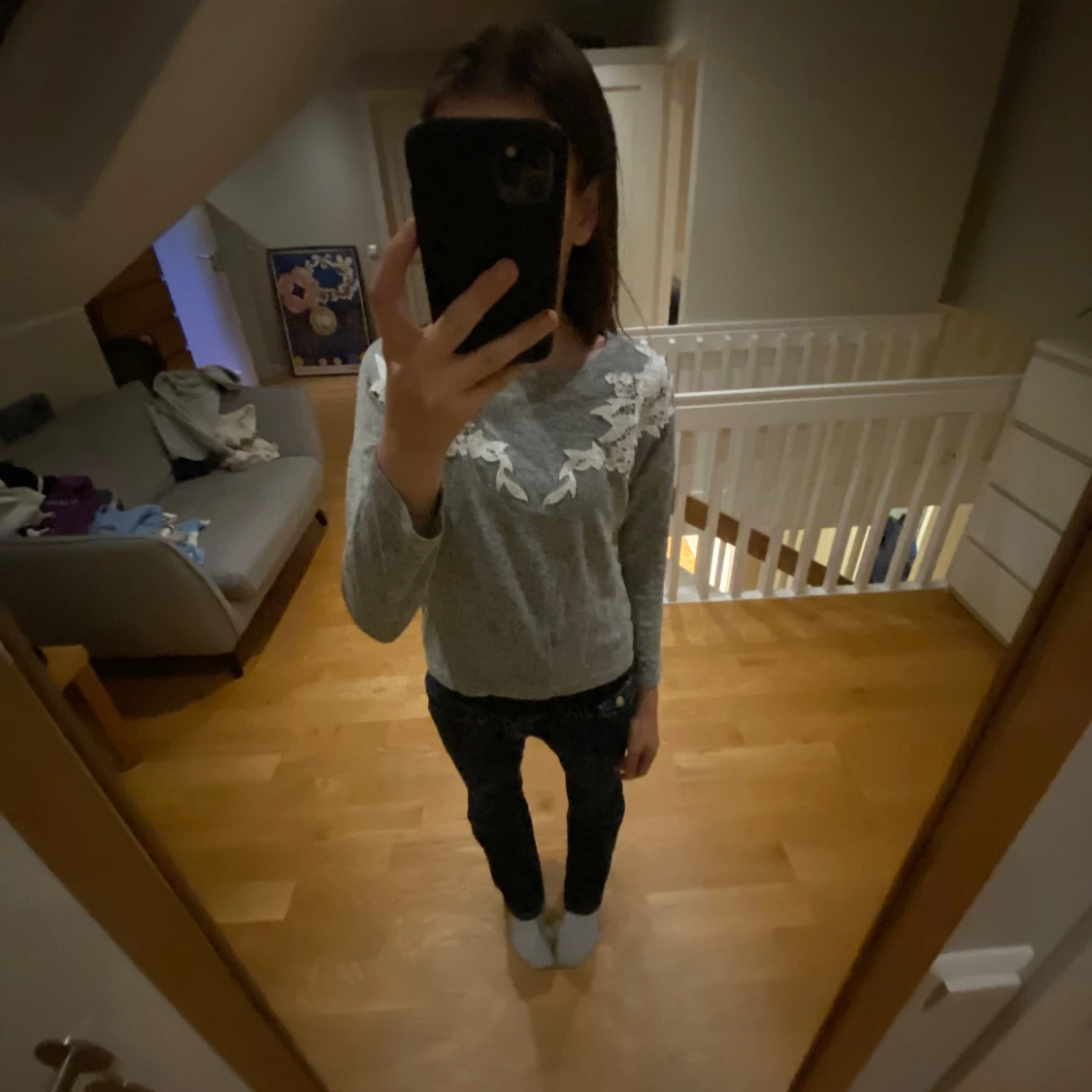 Jättefin Lindex tröja  - 91