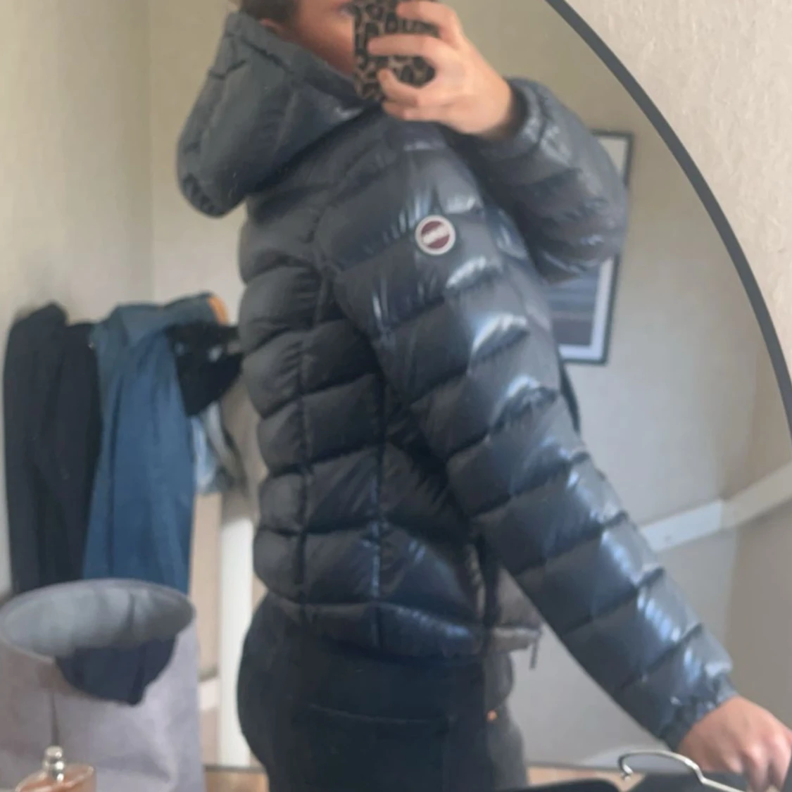 MÖRKBLÅ COLMAR JACKA - 90