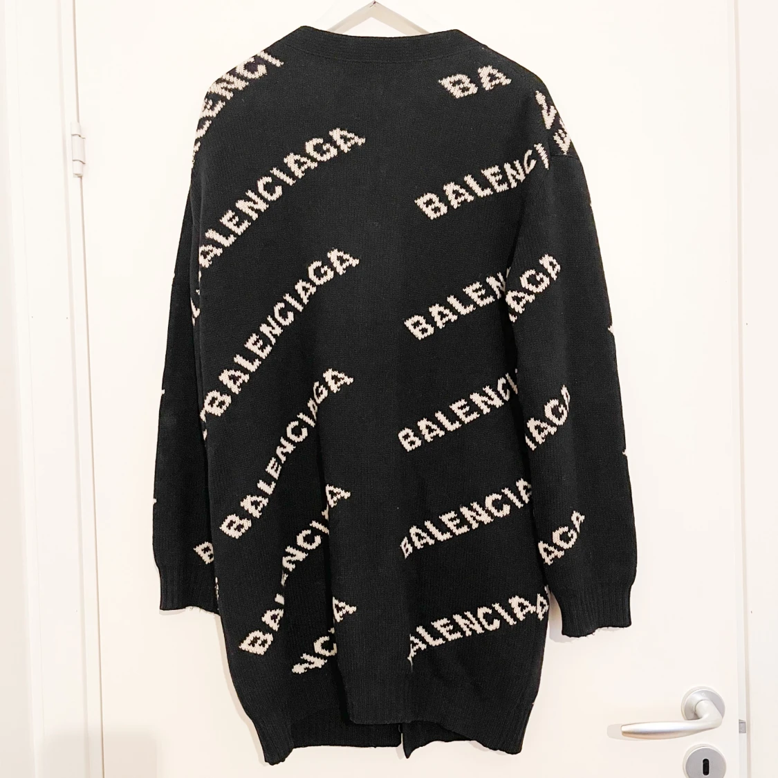 Balanciaga Wool-blend Intarsia Cardigan - 90