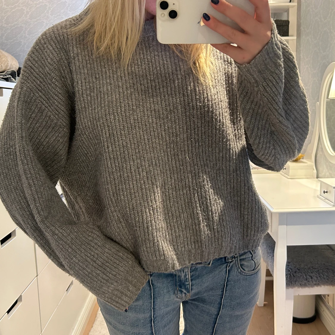 Stickad tröja  - 90