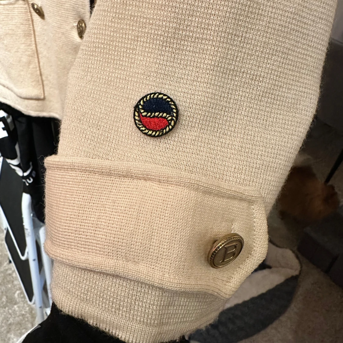 Beige kavaj från Busnel - 93