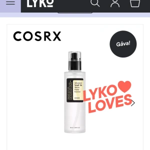 Cosrx snail mucin, snigelslem - Virala snigel slemmet från COSRX. Den är oanvänd. Nypris: 299kr säljer för 150 kr💕 skriv gärna för fler frågor eller bilder!