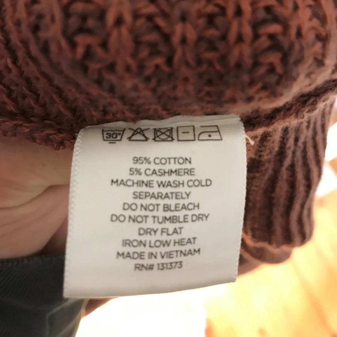 Saturdays NYC stickad tröja bomull/cashmere  - 91