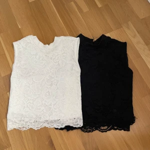 Spets toppar  - Använd 2 gånger men helt ny annars, nypris 219, liten i storleken. Priset går att diskutera vid snabb affär 😊