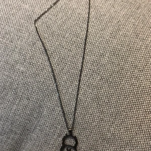 Palestina halsband Handala  - Palestina halsband Handala  Ny Svart