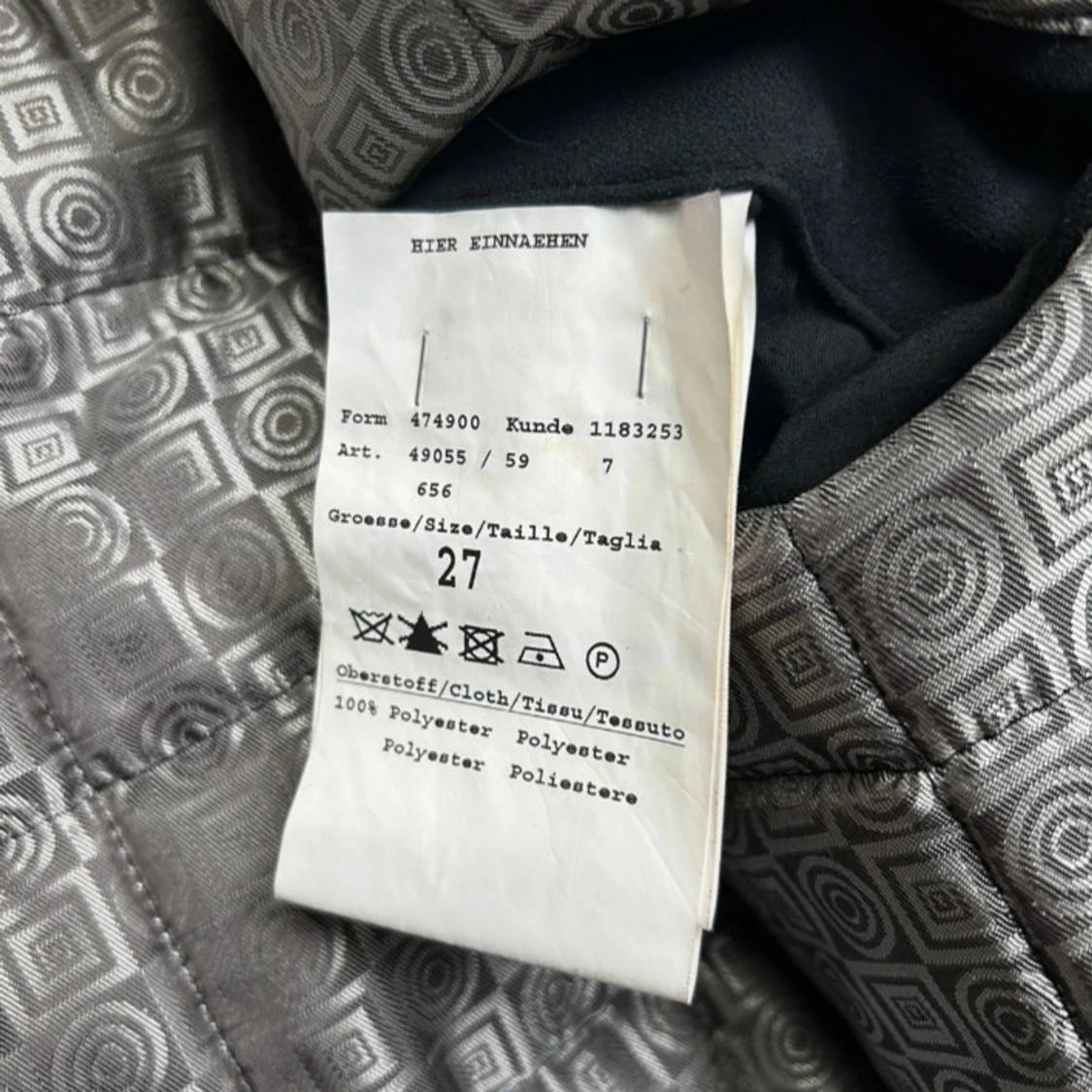 Svart jacka från Bugatti - 91