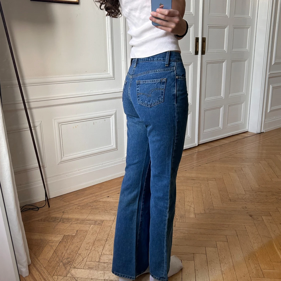 Midwaist bootcut jeans - 90