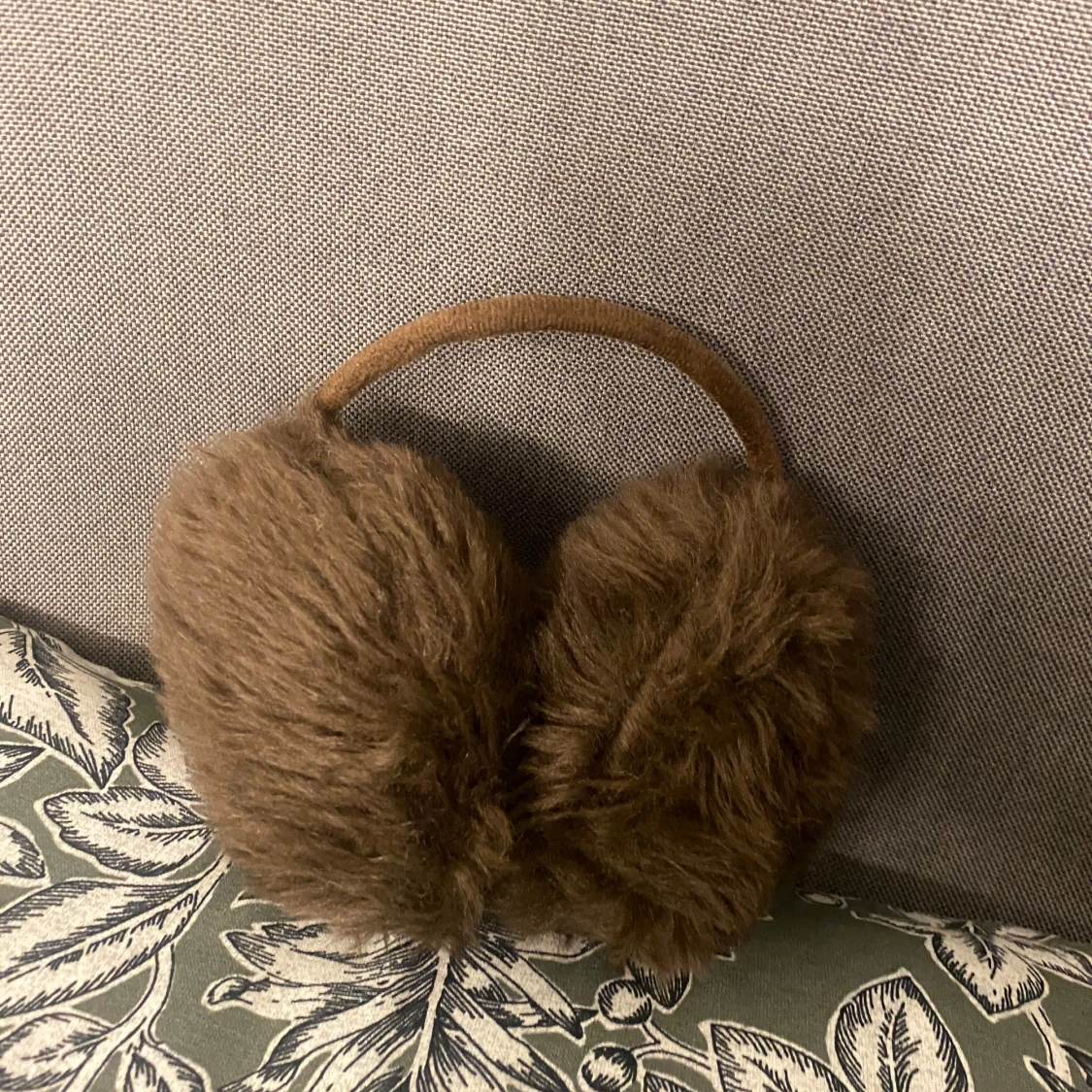 Bruna pälsöronmuffar - 2