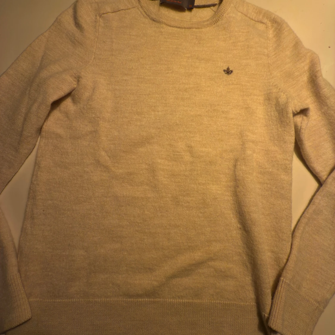 Beige ulltröja från Morris