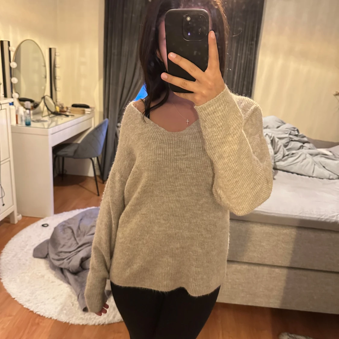 V ringad tröja  - 2