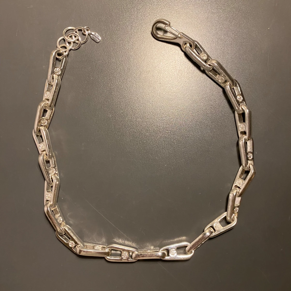 Silverplätterat halsband pilgrim - 2