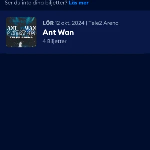 Early entrence  - Säljer 2 early entrence. Köpte dem för 3800 säljer dem nu för 3300 kr skriv om ni är intresserade