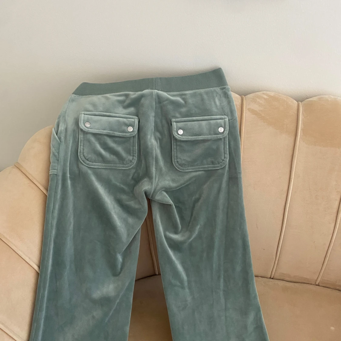 Ljus gröna juciy couture byxor - 90