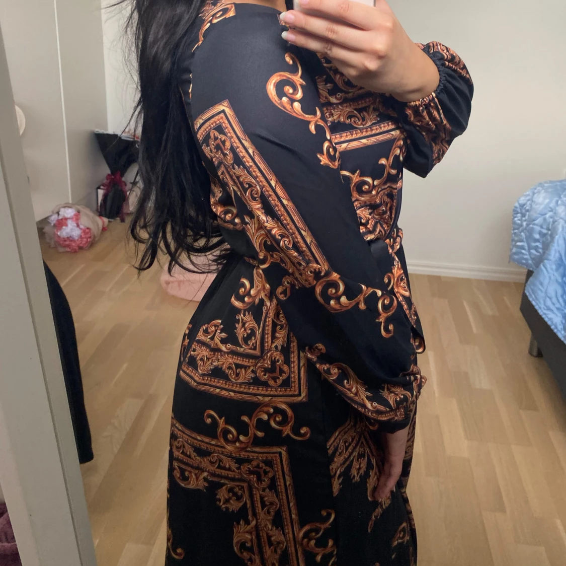 Svart sommar klänning