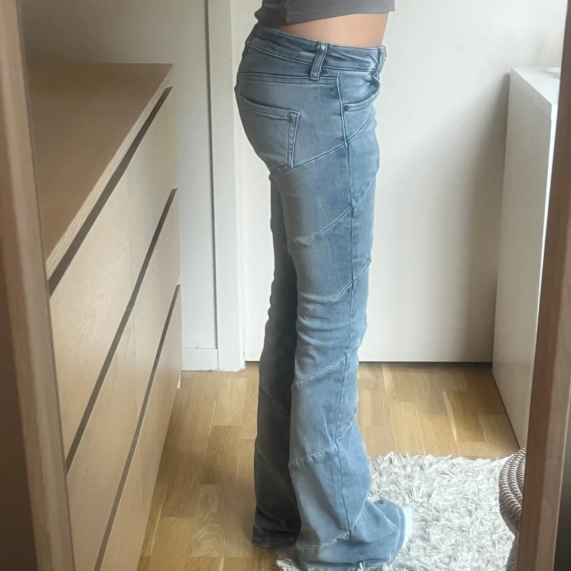 Lågmidjade jeans - 90