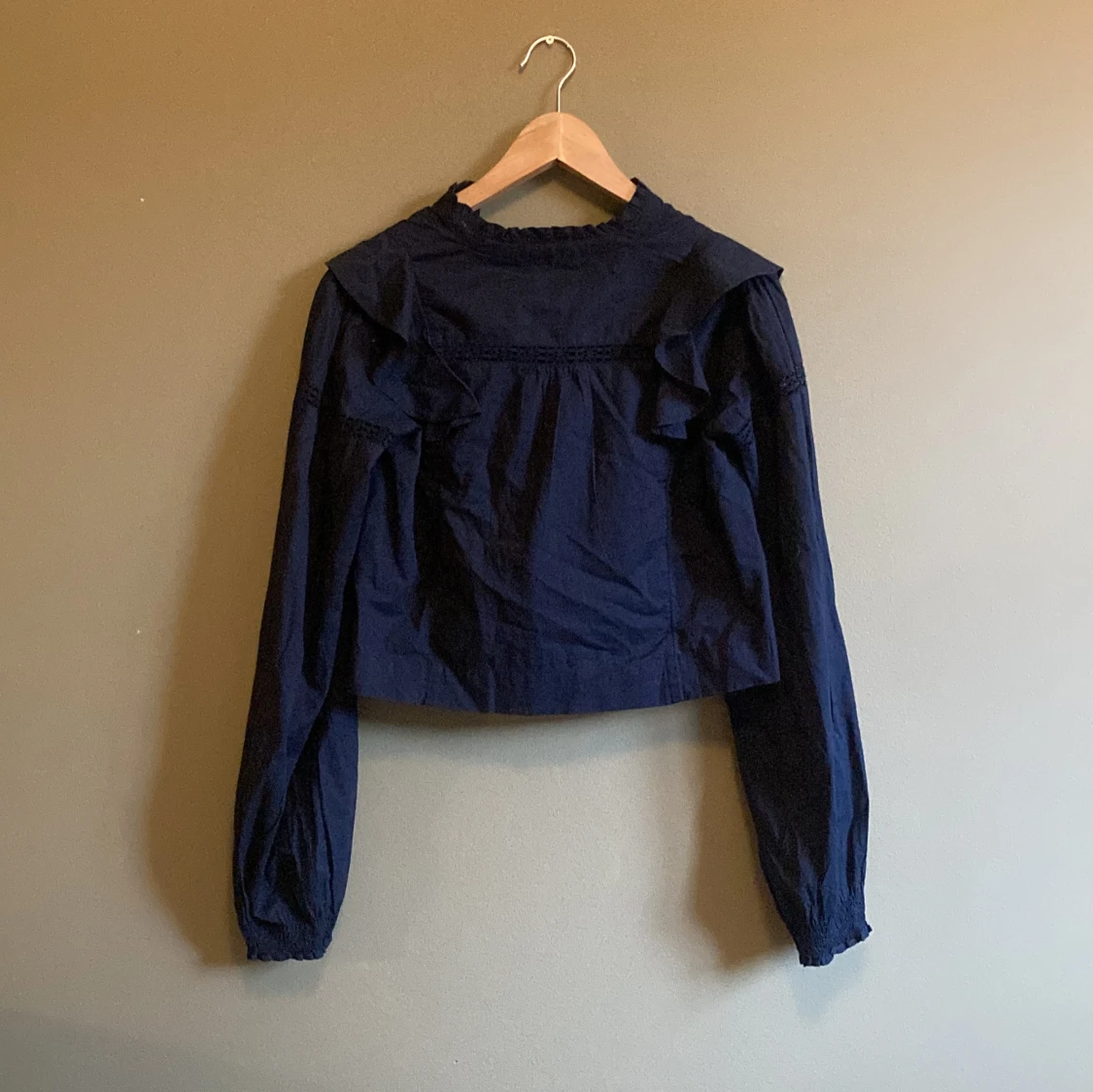 Mörklblå blus - 91