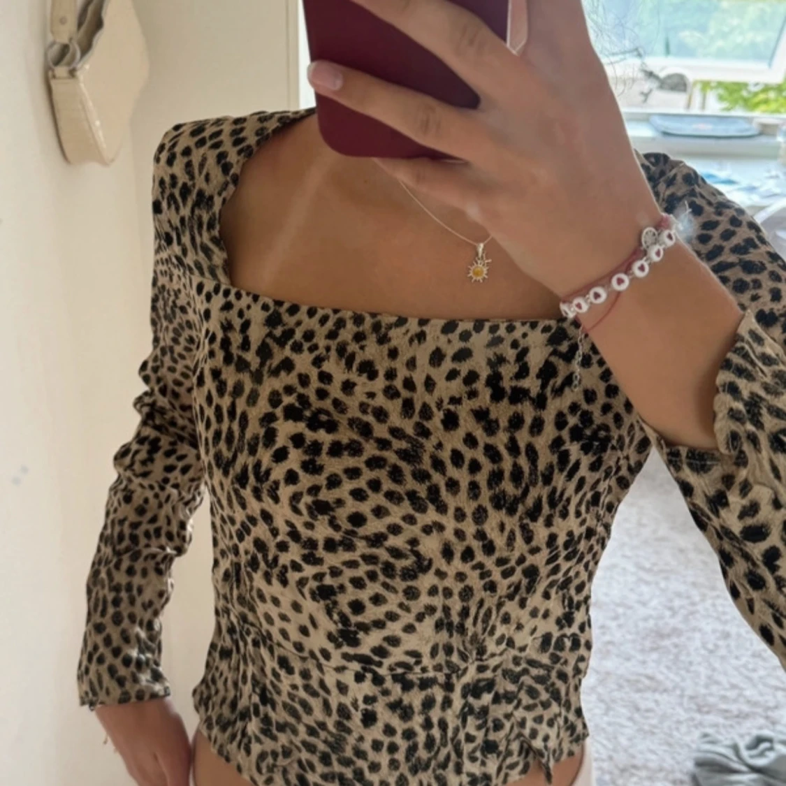 Leopard tröja🩷 - 90