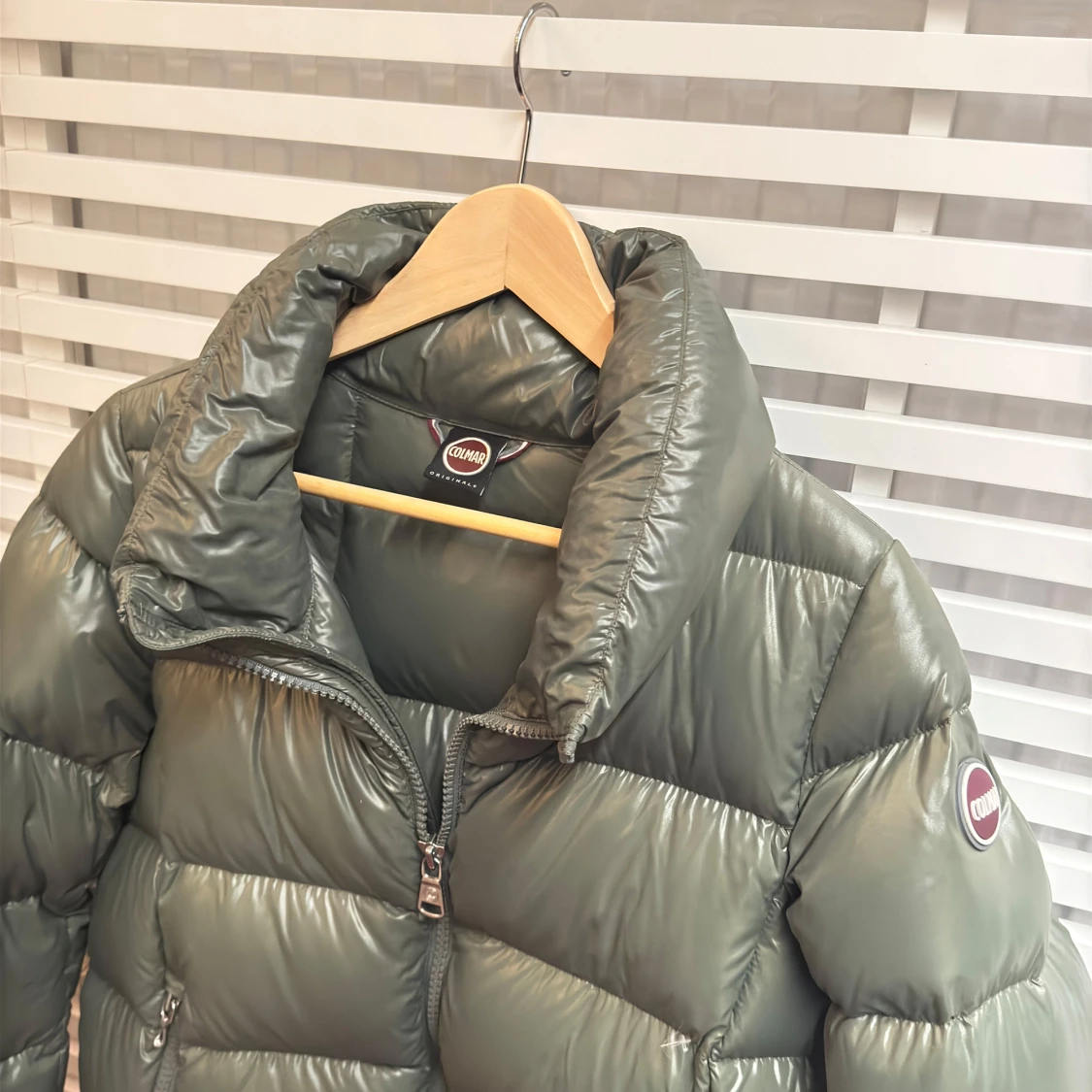 Grön pufferjacka från Colmar - 91