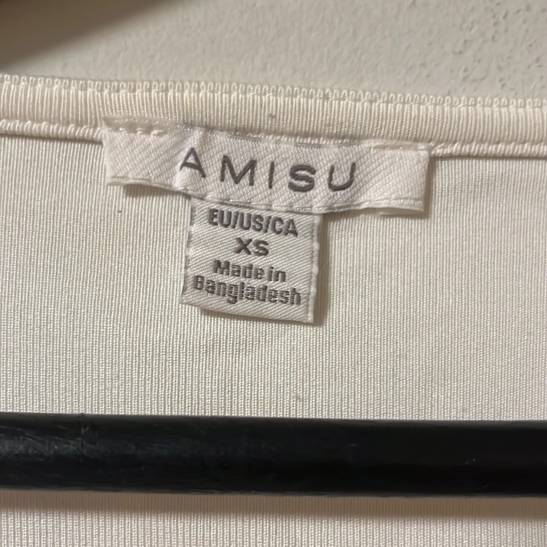 Vit långärmad topp från Amisu - 91