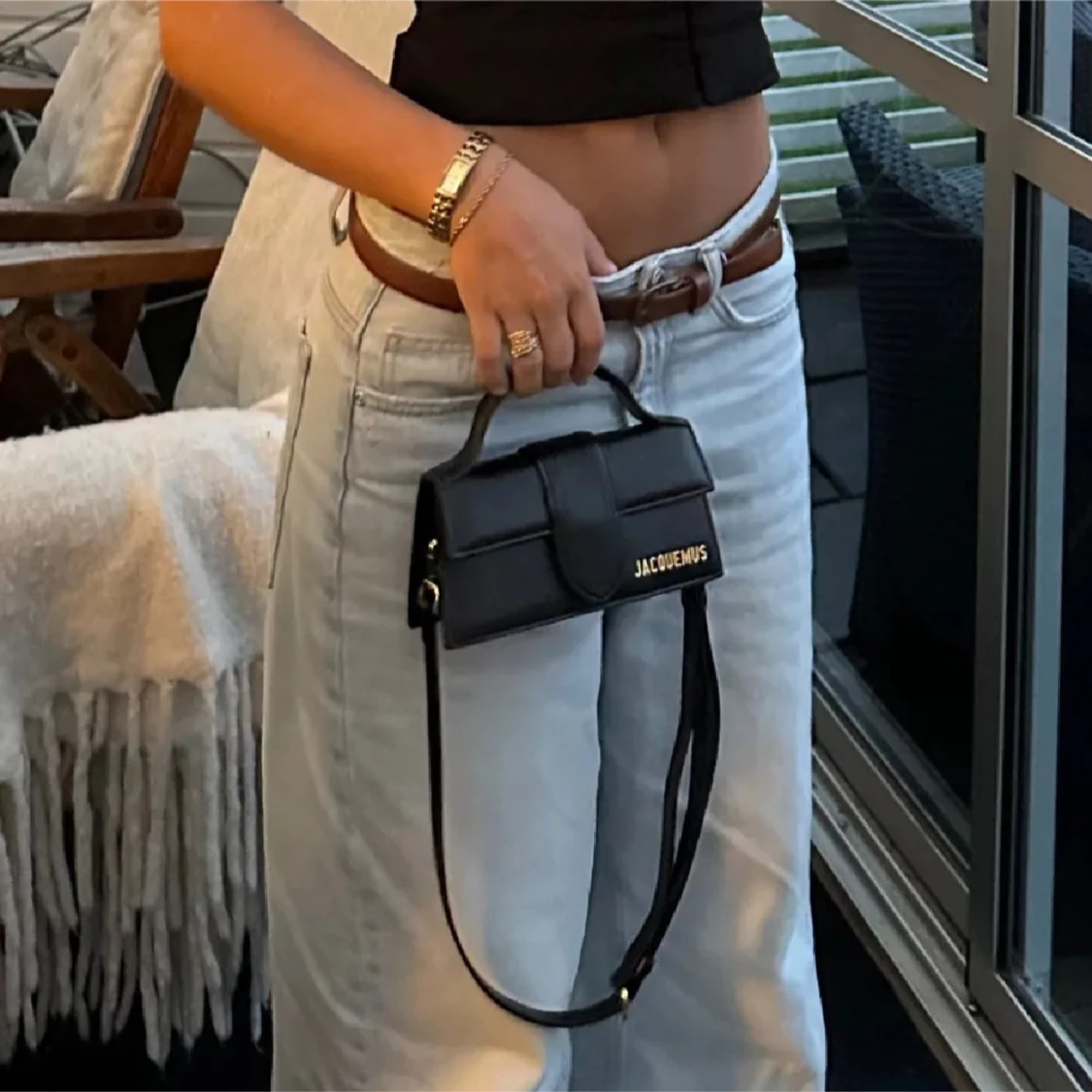 Svart axelväska från Jacquemus - 90