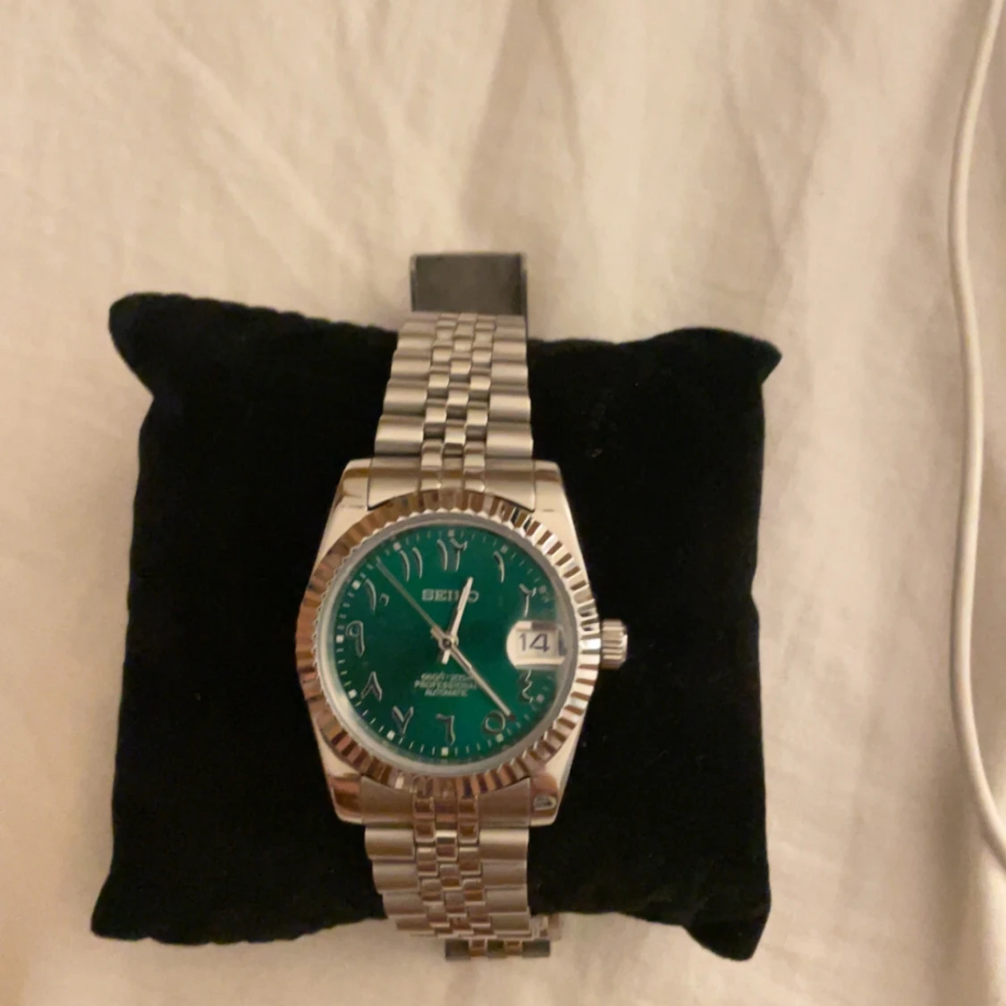 Seiko Mod Grön Arabic