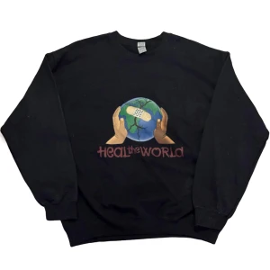 Svart sweatshirt - riktigt fet tröja perfekt för vintern🙏🧌