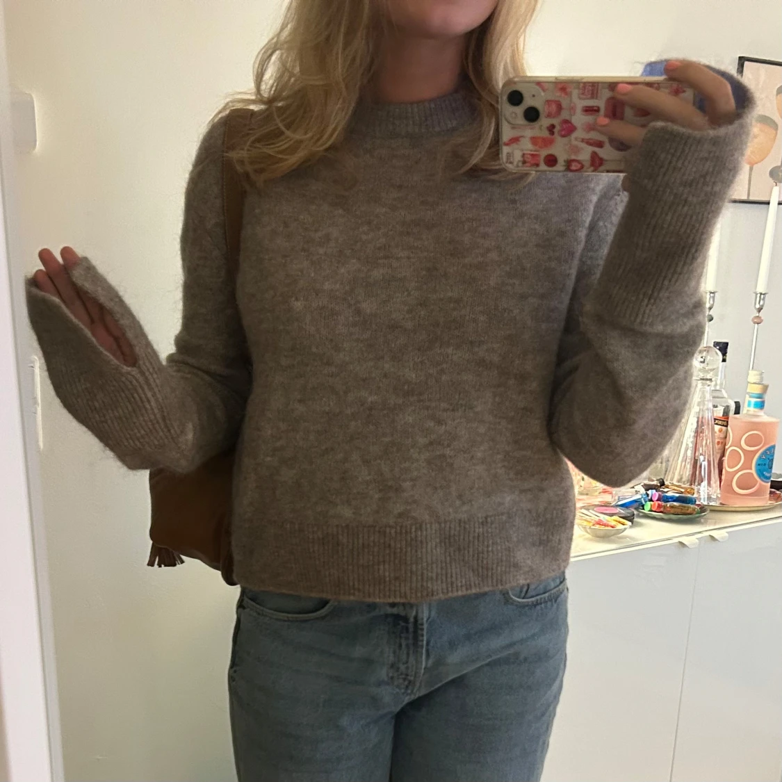 Ull- och mohairtröja från HM - 91