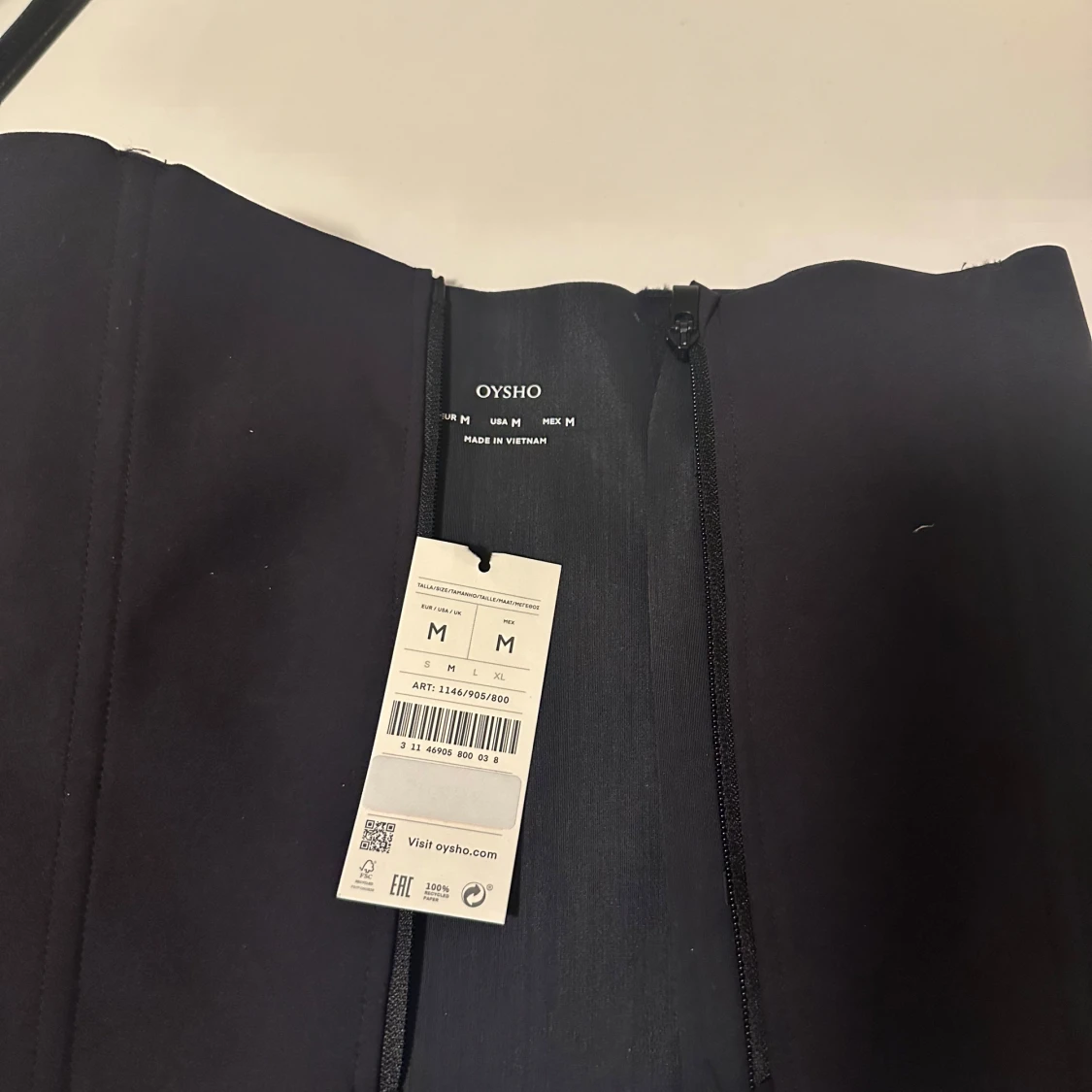 Svart korsett waist trainer från Oysho - 91