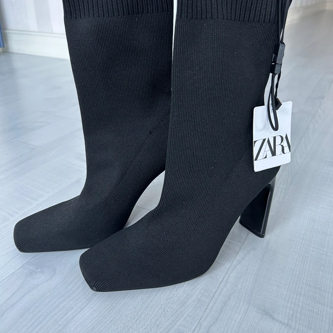 Svarta boots från Zara