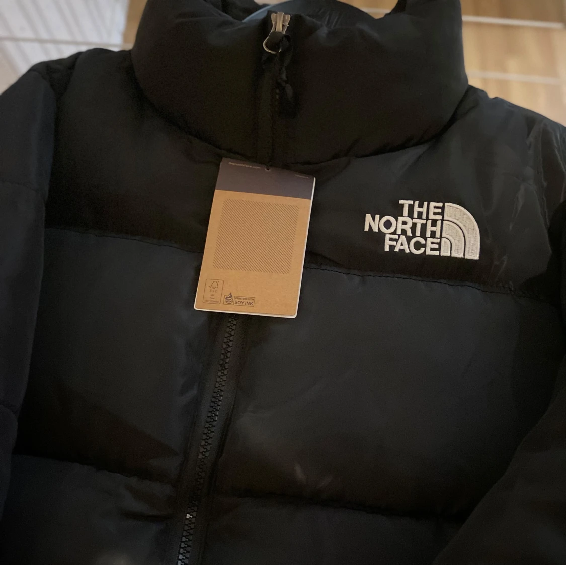 Svart pufferjacka från The North Face - 91