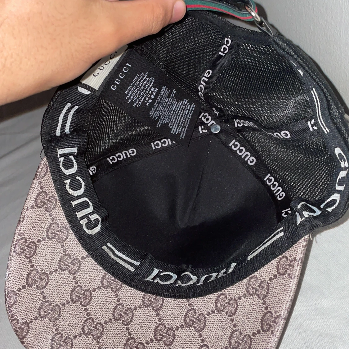 Gucci keps med tigertryck - 91