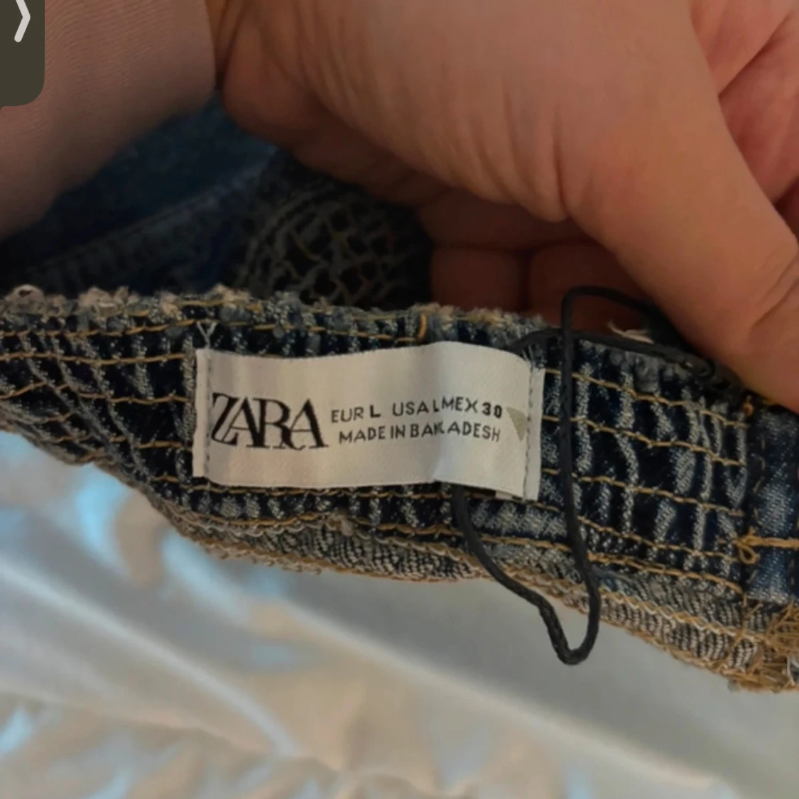 Jeanskorsett från Zara - 91