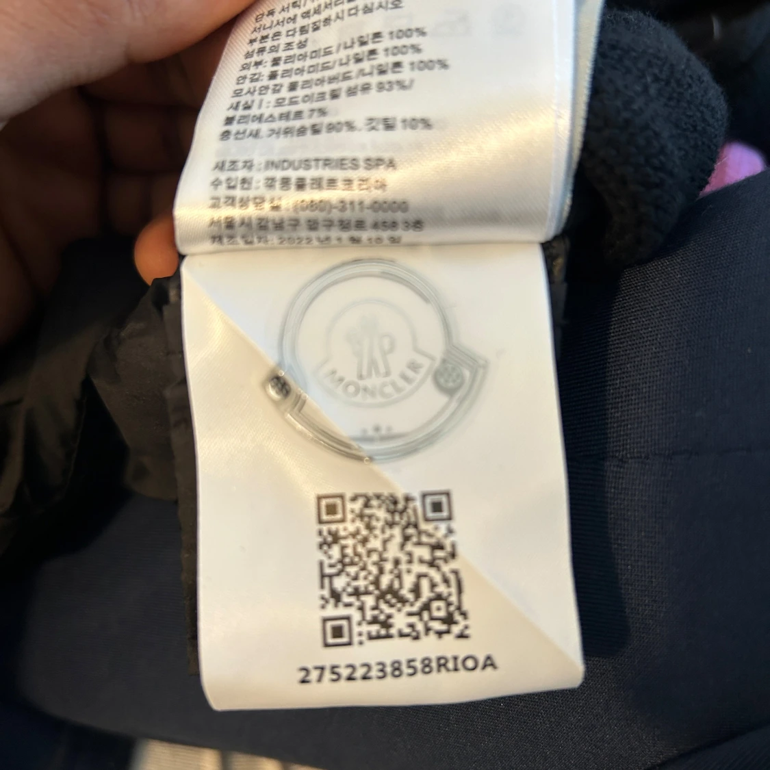 Svart Moncler jacka - 93