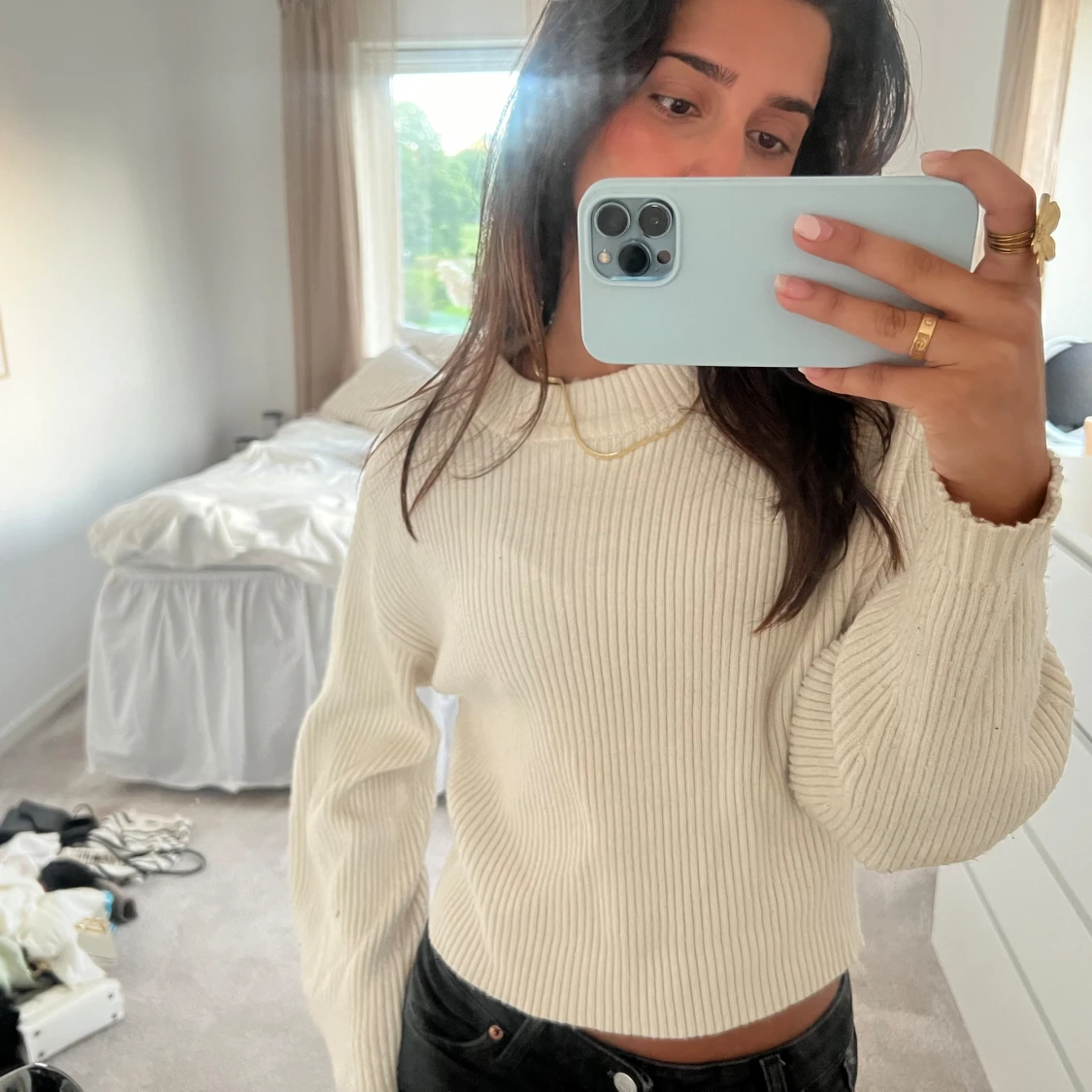 Stickad tröja  - 90