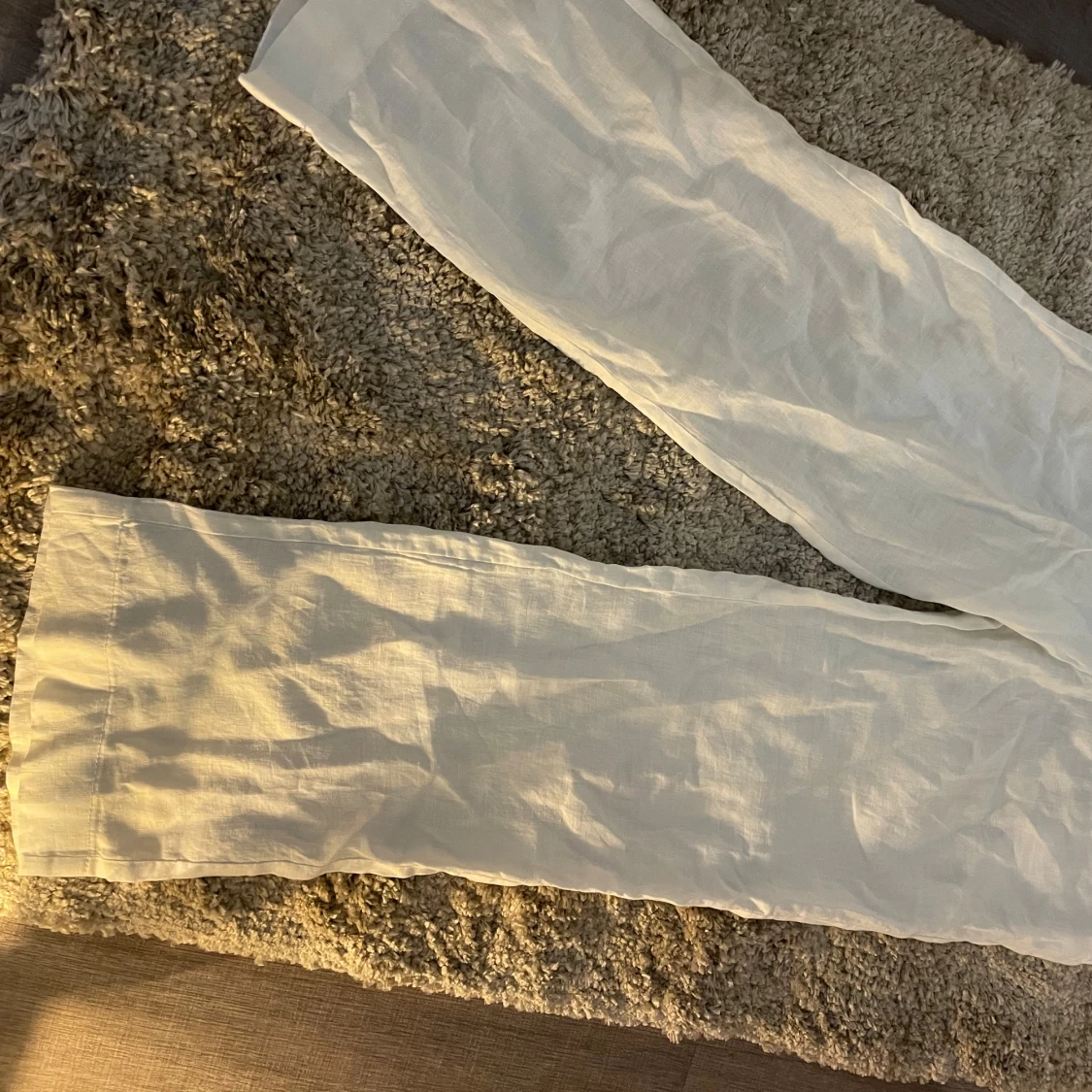 Vita linnebyxor  - 91