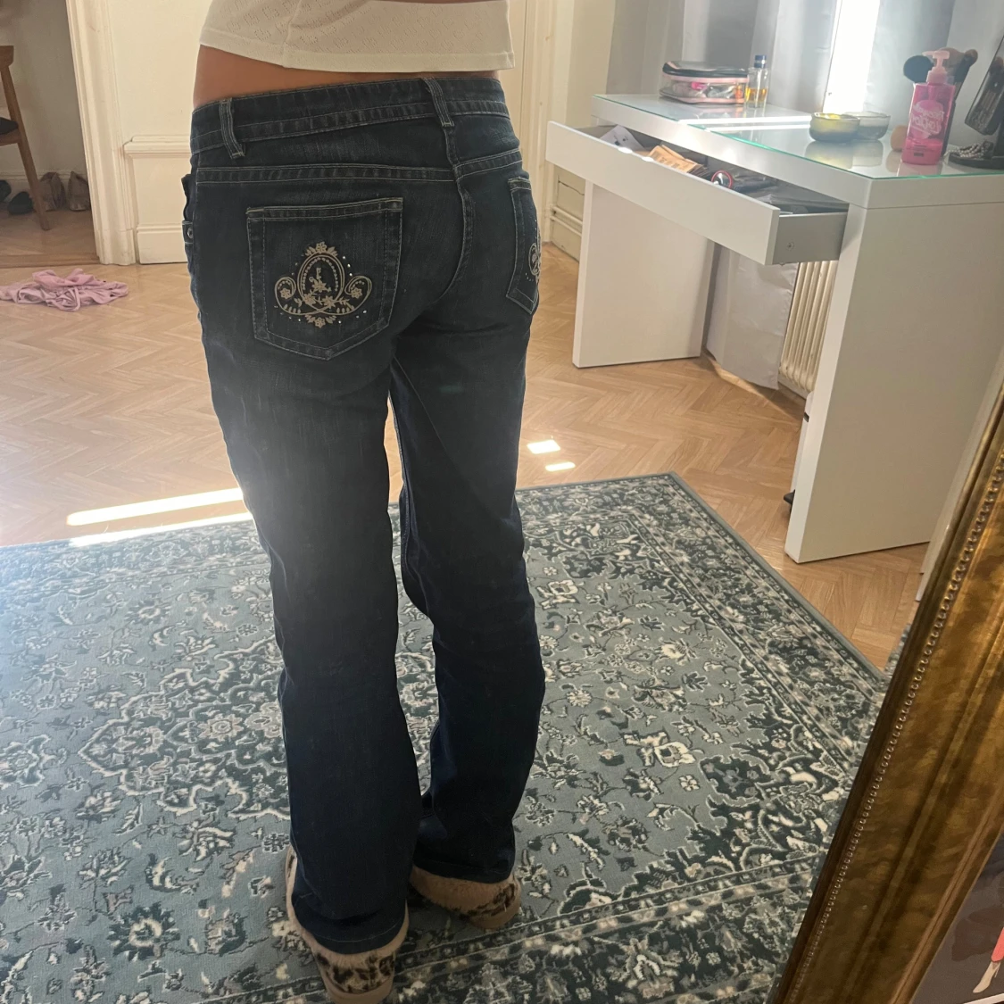 Lågmidjade jeans - 90