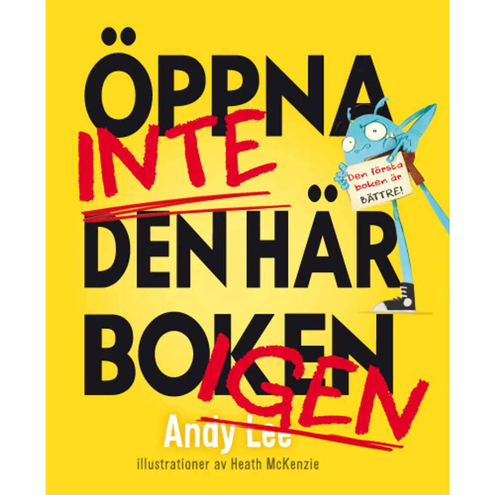 Ett meddelande från författaren Andy Lee; Jag skrev en bok för att överraska min syster och hennes man när deras son George fyllde ett år. Han gillade den. Så när jag hörde att min syster var gravid igen kändes det orättvist att inte ha en ny bok som firade ankomsten av det nya barnet. Det här är den boken.    Format Kartonnage   Omfång 28 sidor   Språk Svenska   Förlag Karrusel Forlag Cargo Int Aps   Utgivningsdatum 2021-10-26   Medverkande Heath McKenzie   ISBN 9788771317954  . Böcker.