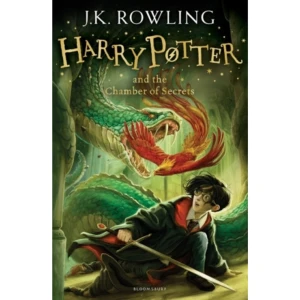 Harry Potter and the Chamber of Secrets (pocket, eng) - Harry Potter can't wait for his holidays with the dire Dursleys to end. But a small, self-punishing house-elf warns Harry of mortal danger awaiting him at Hogwarts. Returning to the castle nevertheless, Harry hears a rumour about a Chamber of Secrets, holding unknown horrors for wizards of Muggle parentage. Now someone is casting spells that turn people to stone, and a terrible warning is found painted on the wall. The chief suspect - always in the wrong place - is Harry. But something much more terrifying has yet to be unleashed. These new editions of the classic and internationally bestselling, multi-award-winning series feature instantly pick-up-able new jackets by Jonny Duddle, with huge child appeal, to bring Harry Potter to the next generation of readers. It's time to PASS THE MAGIC ON .    Format Pocket   Omfång 384 sidor   Språk Engelska   Förlag Bloomsbury Publishing Ltd.   Utgivningsdatum 2014-09-01   ISBN 9781408855669  