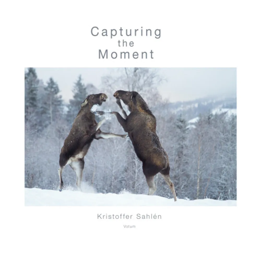 Photography is often about timing. Capturing the moment. The moment, which is often preceded by ideas, planning, a lot of work and many hours in a hide. Sometimes you get lucky. That moment may be full of action and over in a thousandth of a second, but it may be longer, calmer even meditative. In this book, photographer Kristoffer Sahlén has compiled his most unusual and unique photographs. Photographs and humorous anecdotes from some of the best moments he has experienced amongst wild animals in the Scandinavian countryside, when he has been at the right place at the right time to capture the moment. Angry Elks, Bears that get a bit too close for comfort and Sweden s longest Red Deer are just a few of the characters you will meet in this book.    Format Inbunden   Omfång 141 sidor   Språk Engelska   Förlag Votum & Gullers Förlag   Utgivningsdatum 2018-09-27   Medverkande Kristoffer Sahlén   Medverkande Mikael Madenfalk   Medverkande Vikki Bengtsson   ISBN 9789188435699  . Böcker.