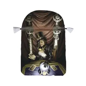 Born from the exquisitely stunning Steampunk Tarot where alternate histories play out in a film reel of fantasy and adventure, this magical bag will hold your favorite Tarot deck.    Format Inbunden   Språk Engelska   Utgivningsdatum 2012-07-08   ISBN 9780738735719  