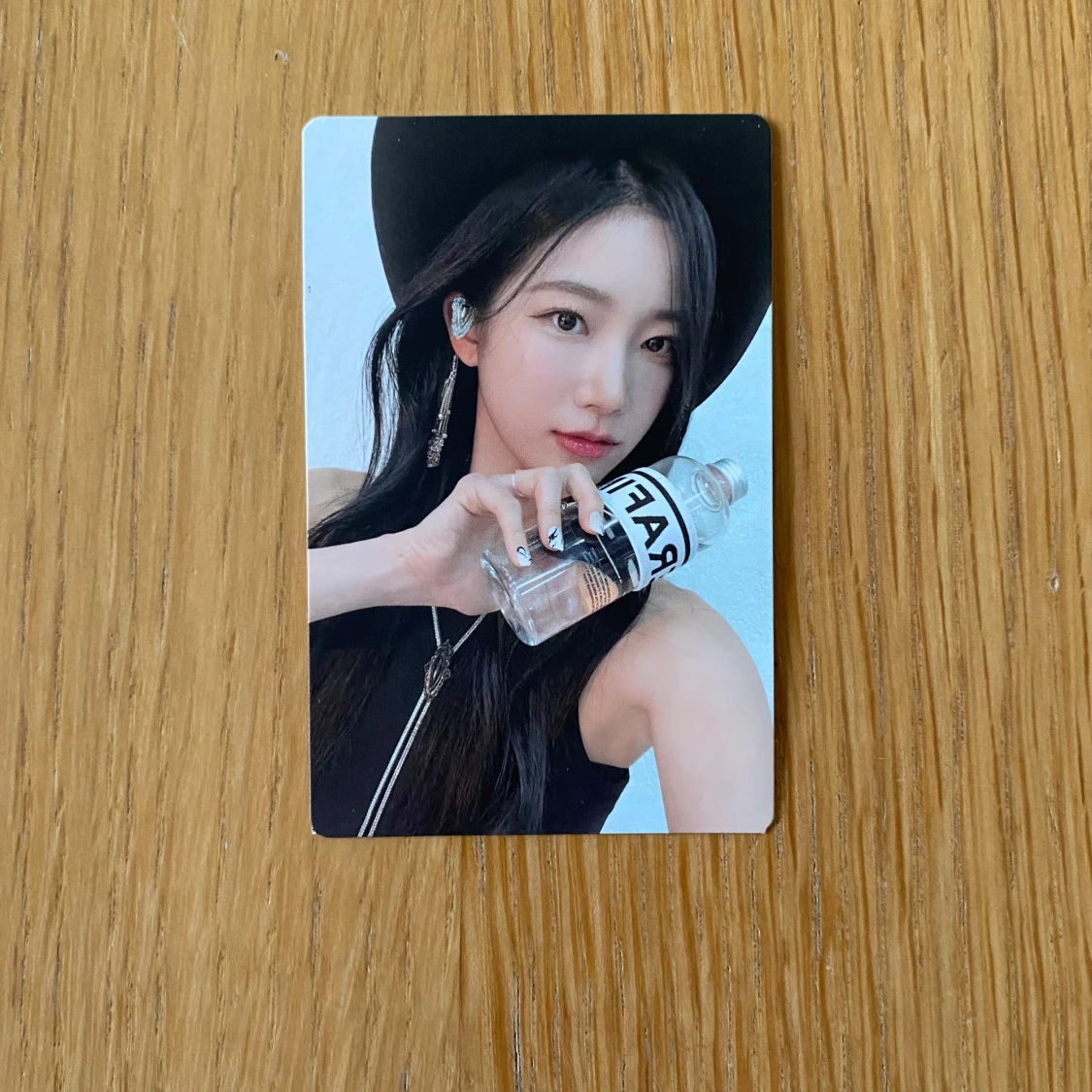 Kpop Lesserafim Kazuha Unforgiven photocard 