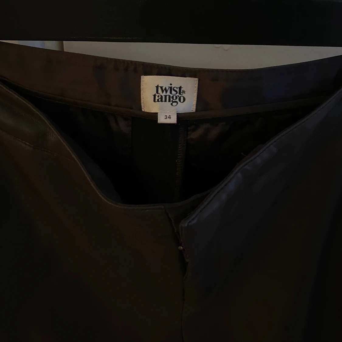 Mörk bruna läderbyxor från Twist & Tango - 1