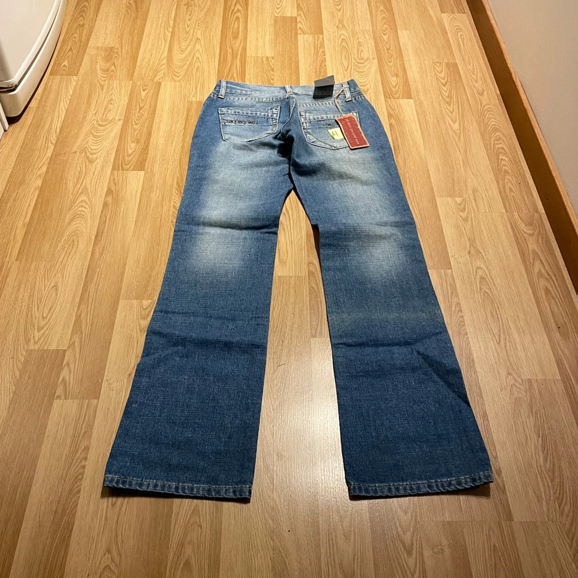 Lågmidjade bootcut jeans  - 1