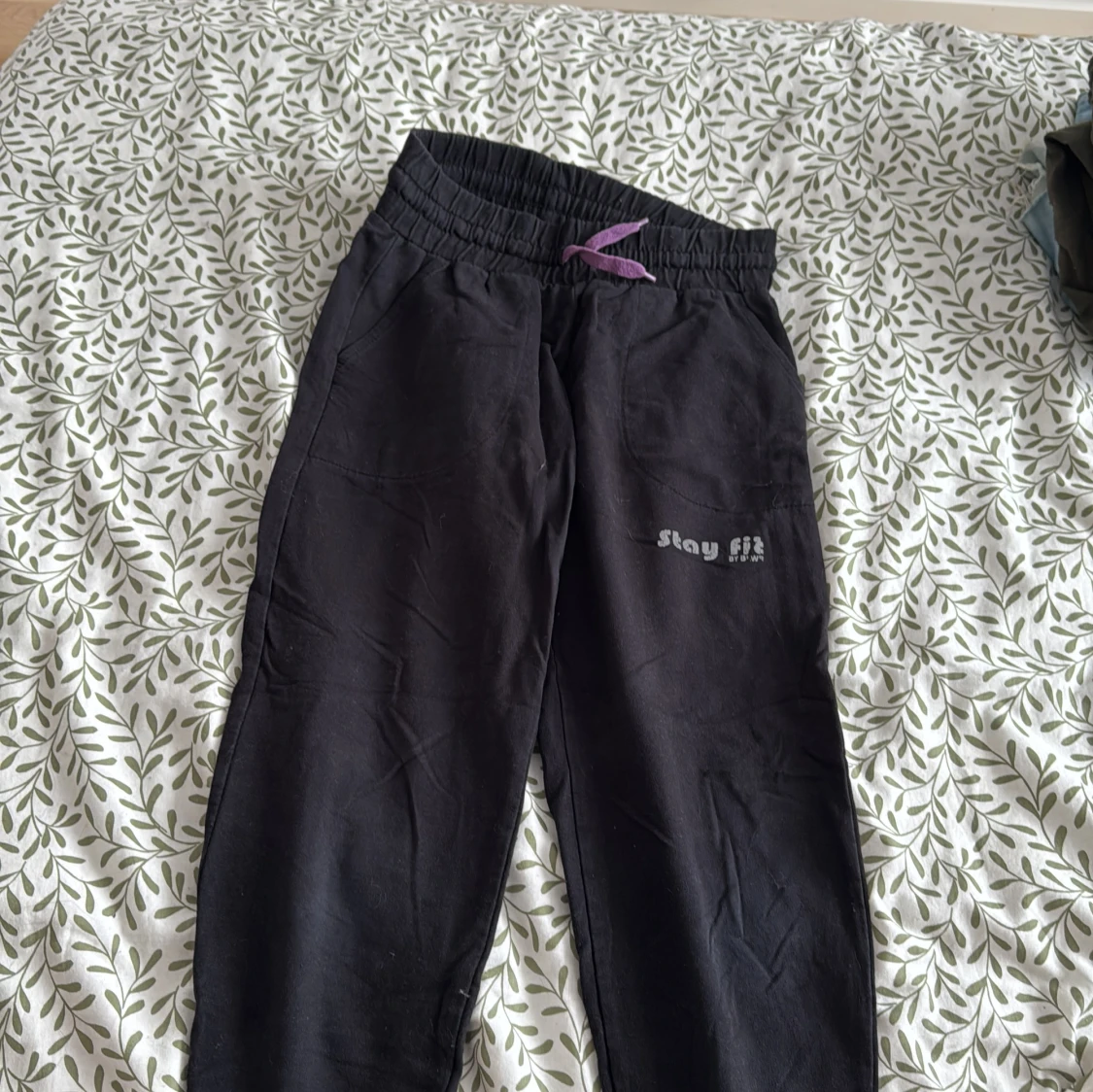 Svarta träningsbyxor från Stay Fit