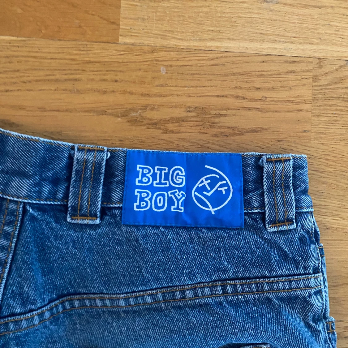 Blå jeans från Big Boy OG logo - 4