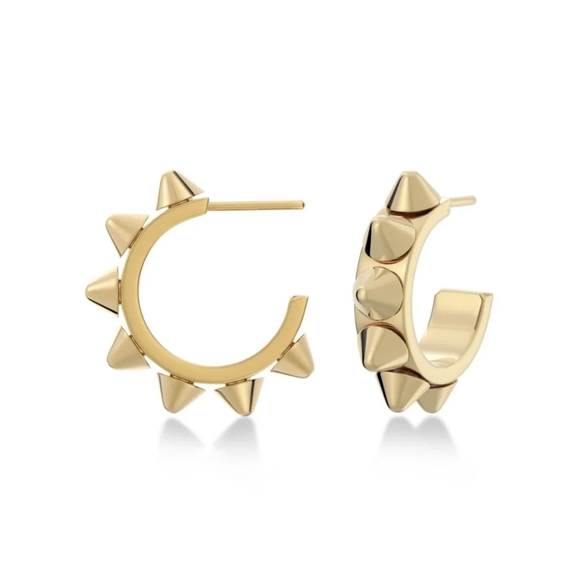 Guldörhängen med nitar - 1