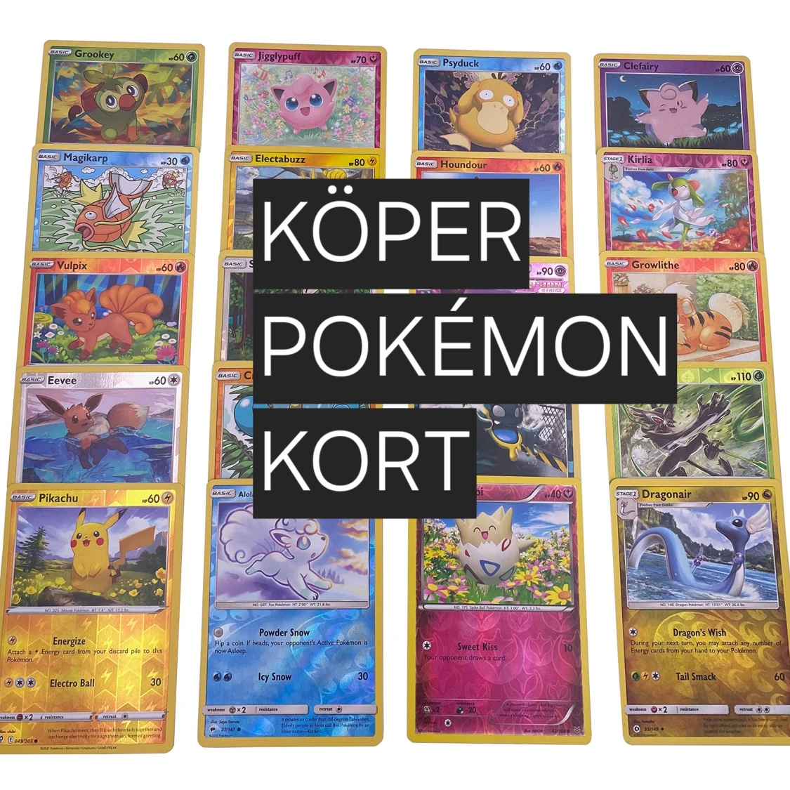 Pokémonkort Köpes
