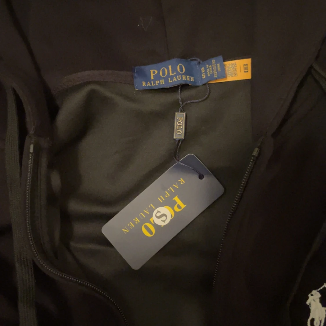 Svart hoodie från Ralph Lauren - 1